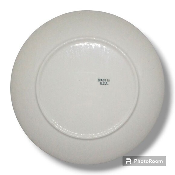 Taylor Smith Taylor Ironstone Serving Platter-Mint Pattern-MCM-Made in USA - Picture 4 of 7